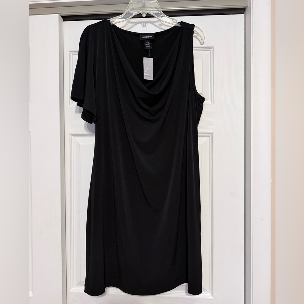 NWT Lane Bryant Black One Sleeveless & One Short Sleeve Dress - Size 14/16